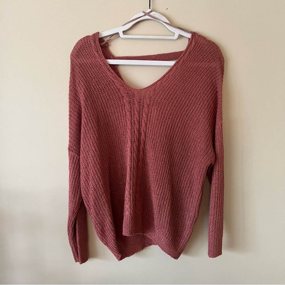 Wishlist Deep Orange Sweater (Size S/M)